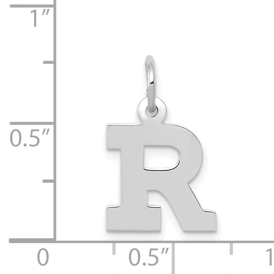 14KW Small Block Letter R Initial Charm-YC665R