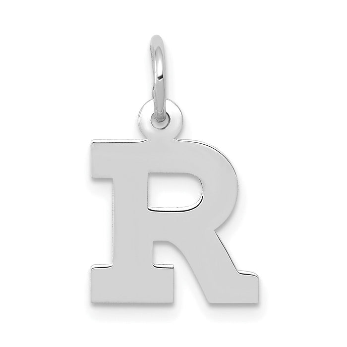 14KW Small Block Letter R Initial Charm-YC665R