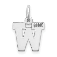 14KW Small Block Letter W Initial Charm-YC665W