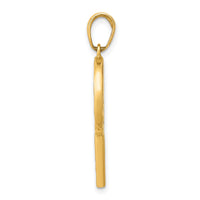 14k 3D Enameled Lollipop Pendant-YC879