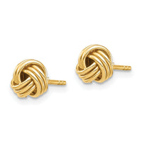 14K Love Knot Post Earring-YE1876