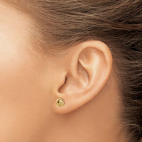 14K Love Knot Post Earring-YE1876