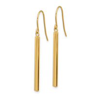 14K Bar Dangle Earrings-YE2178