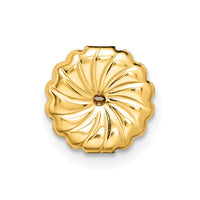 14ky 4 ctw Cert Lab Grown Dia VS/SI+ G+ Round 3 Prong Hvy Wt Earring-EM1007-400C-LG