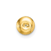 14ky 1/3 ctw Cert Lab Grown Dia VS+ F+ Round 4 Prong Hvy Wt ScrewBk Earring-EM1006S-033C-LD