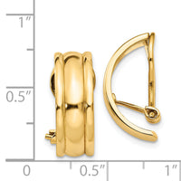14k Fancy Non-pierced Earrings-Z905