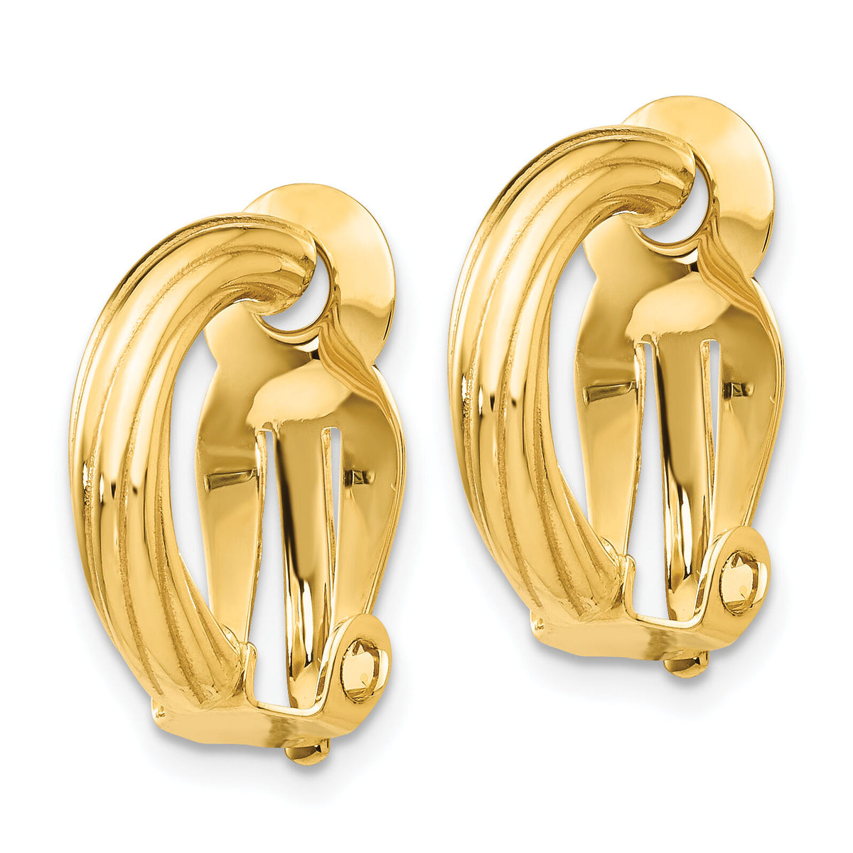 14k Non-Pierced Earrings-Z915
