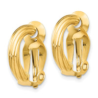 14k Non-Pierced Earrings-Z915