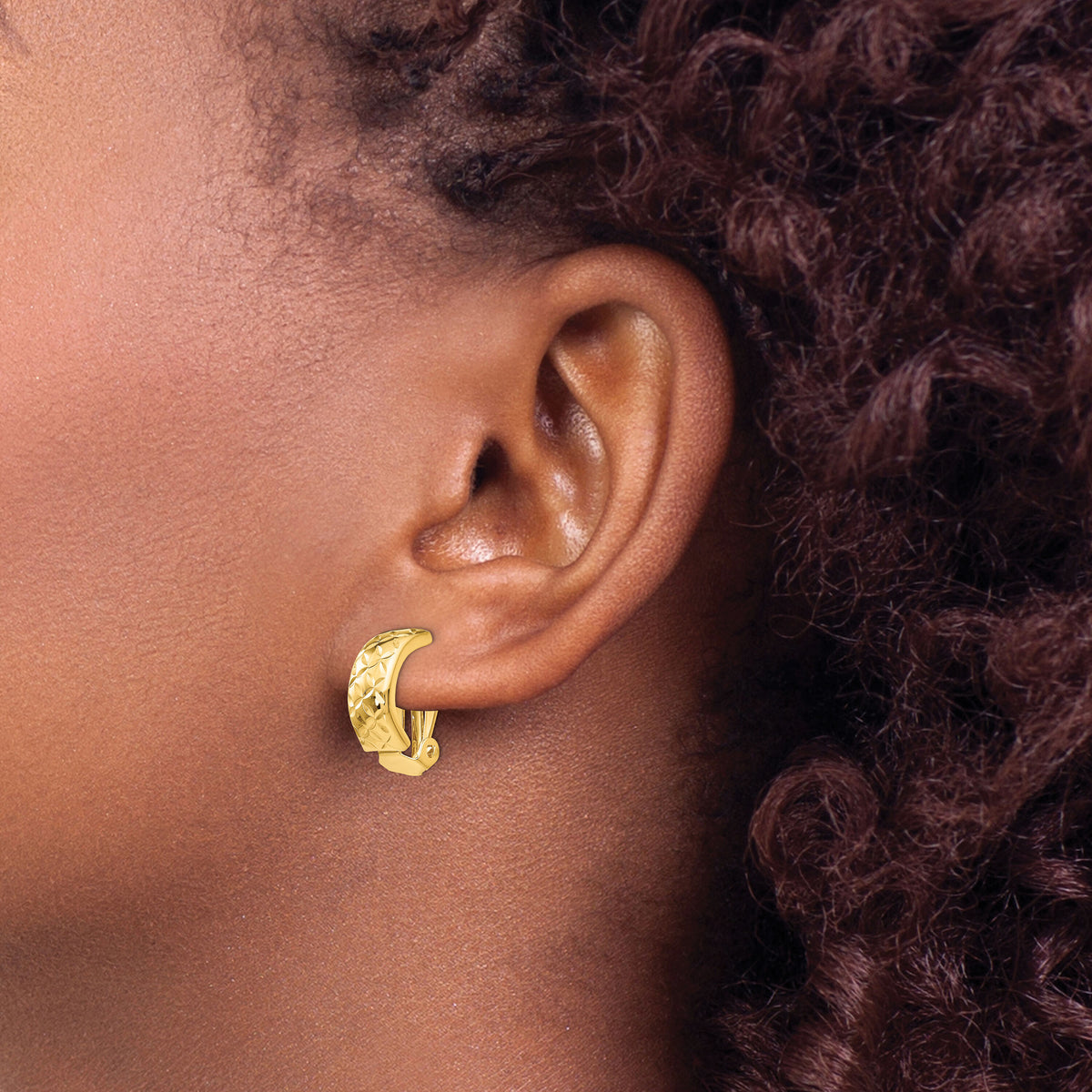 14k Non-Pierced Earrings-Z918