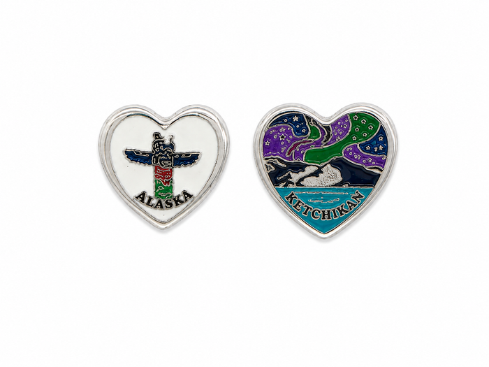 NORTHERN LIGHT & TOTEM REVERSIBLE PANDORA CHARM