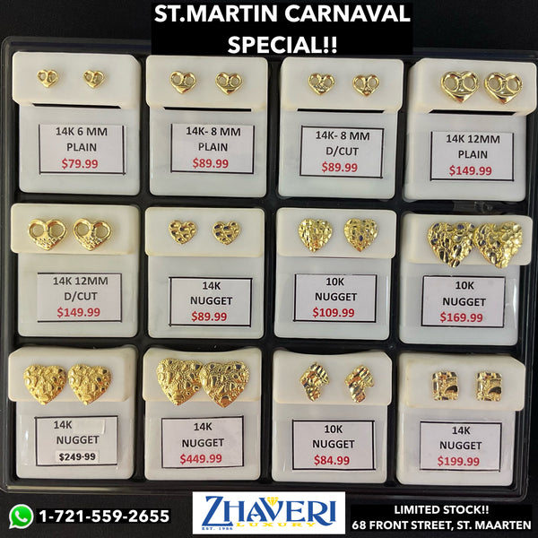 ST. MARTIN CARNIVAL SPECIALS EARRINGS!!
