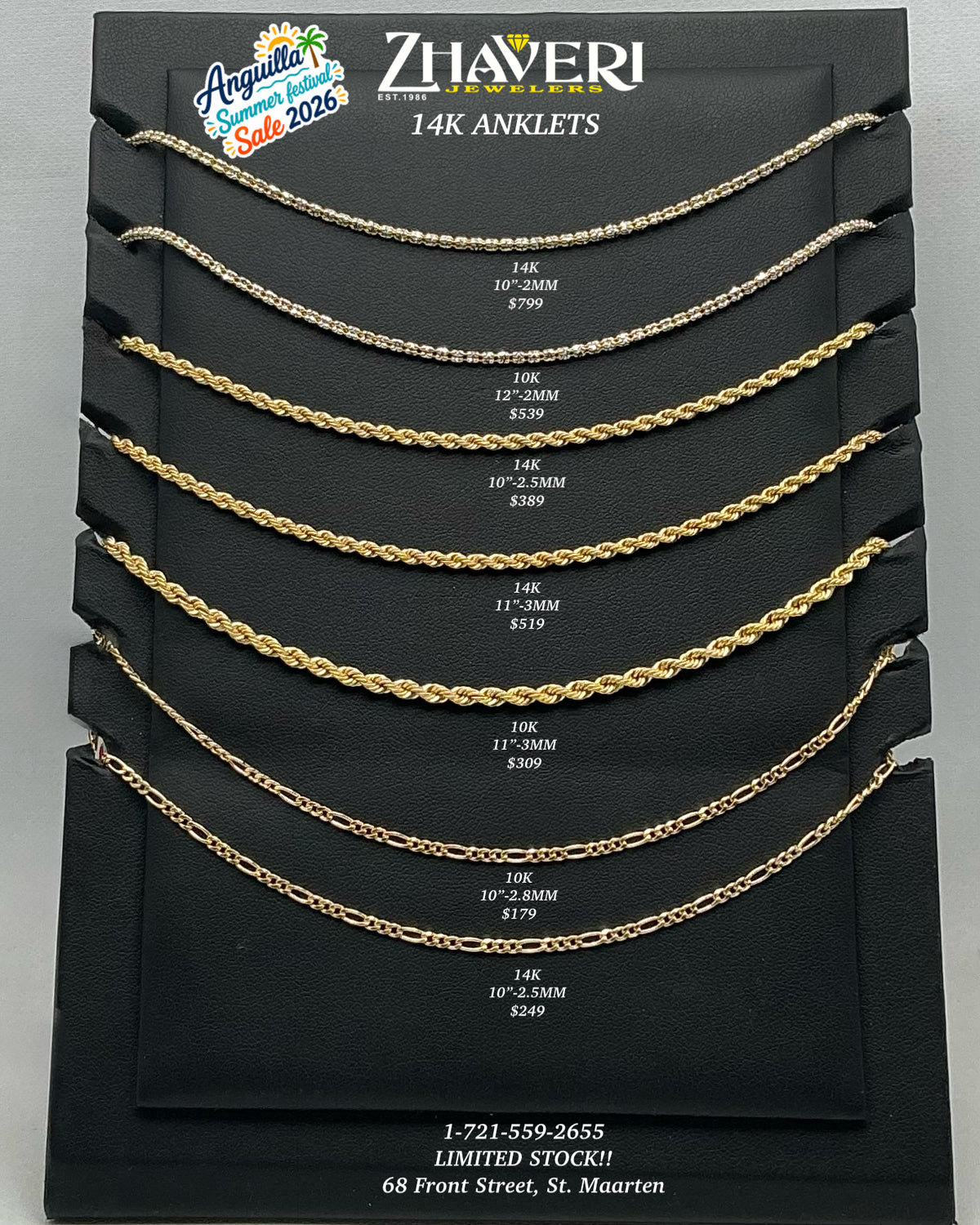 Rope Anklets