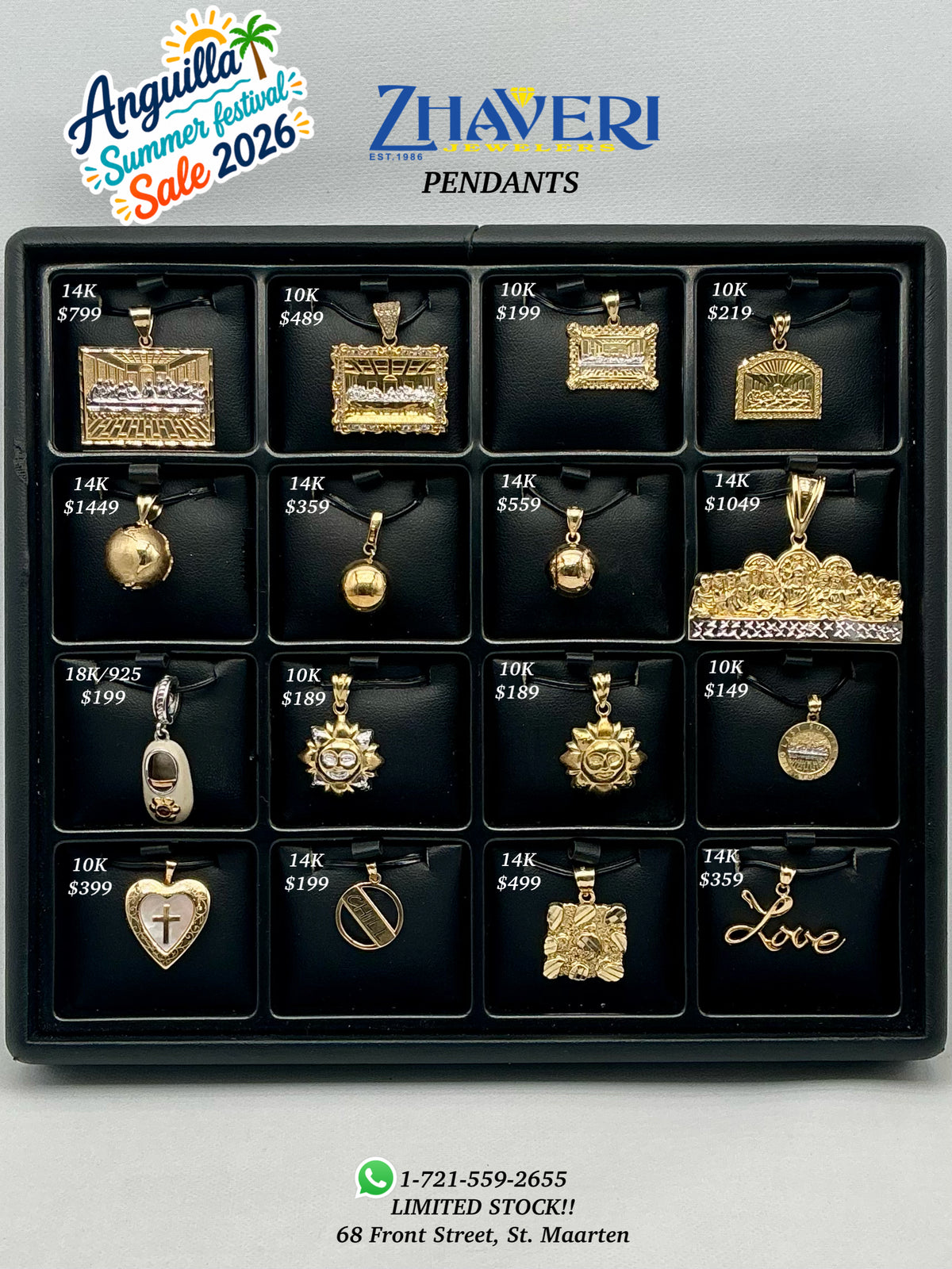 Pendant Specials