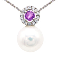 PEARL & DIAMOND PENDANT