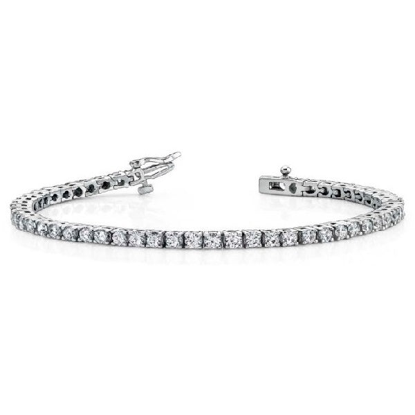 Diamond Tennis Bracelet - B4107-2WG