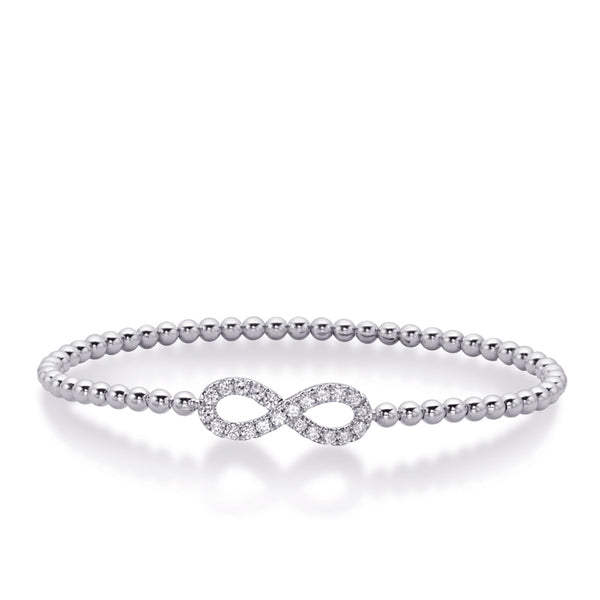White Gold Diamond Bracelet - B4486WG