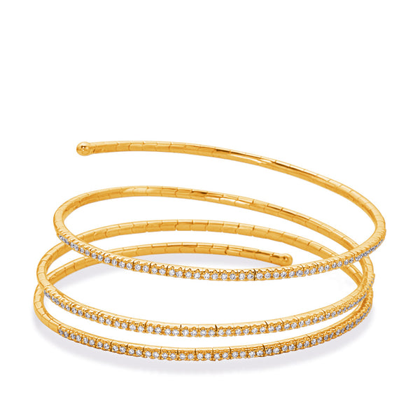 Yellow Gold Diamond Bracelet - B4513YG