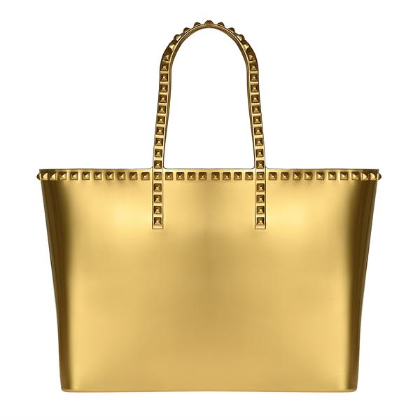 CARMEN SOL Angelica Large Tote - Gold.