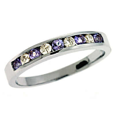 Tanzanite & Diamond Ring - C0332-TWG