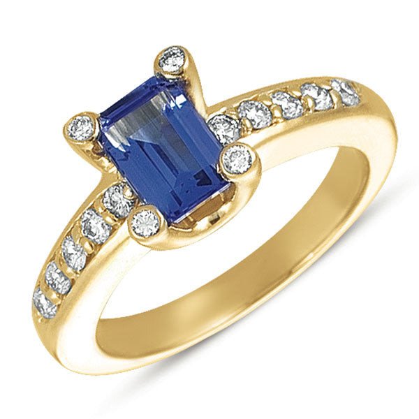 Tanzanite./diamond Ring - C5420-T