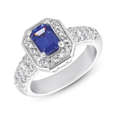 Tanzanite./diamond Ring - C5720-TWG