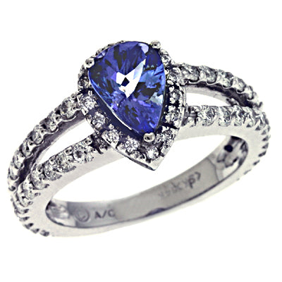 Tanzanite & Diamond Ring - C5765-TWG