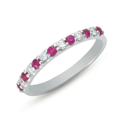 Ruby & Diamond Ring - C6593-RWG