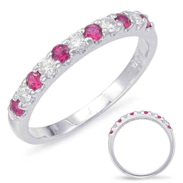 Ruby & Diamond Ring - C6708-RWG