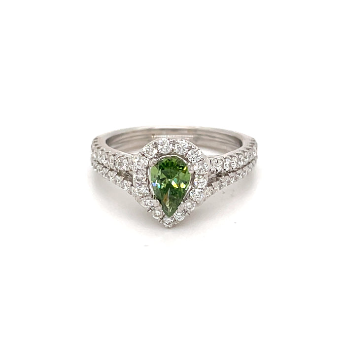 Alexandrite & Diamond Ring - C7304-ALEX