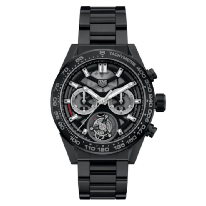 TAG HEUER CARRERA AUTOMATIC CHRONOGRAPH : REF : CAR5A90.BH0742