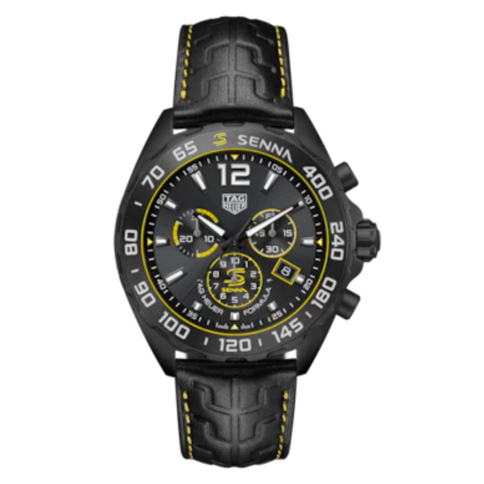 TAG HEUER FORMULA 1 X SENNA QUARTZ CHRONOGRAPH : REF : CAZ101AJ.FC6487