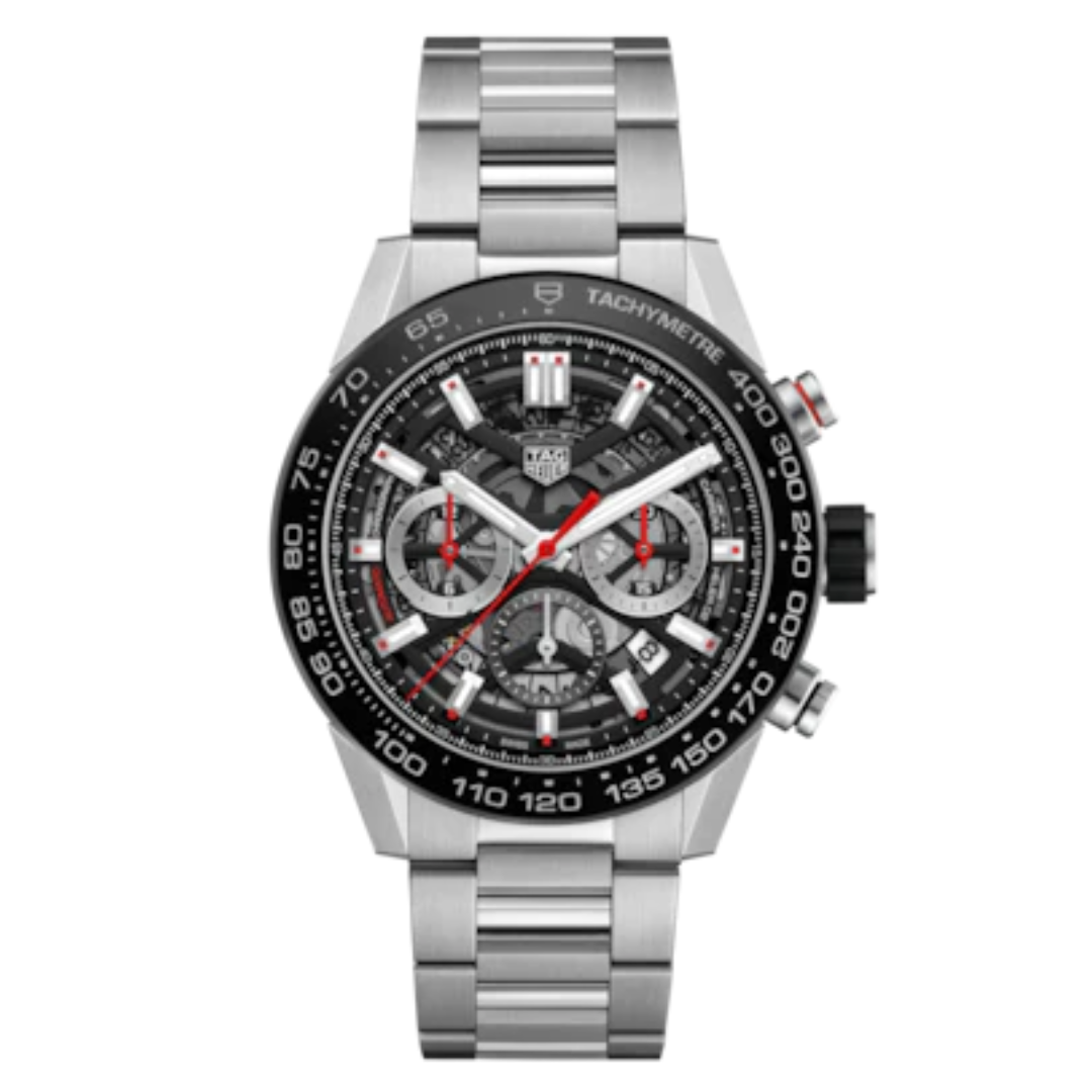 TAG HEUER CARRERA AUTOMATIC CHRONOGRAPH : REF : CBG2A10.BA0654