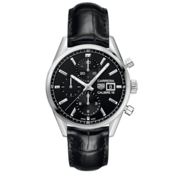 TAG HEUER CARRERA AUTOMATIC CHRONOGRAPH : REF : CBK2110.FC6266