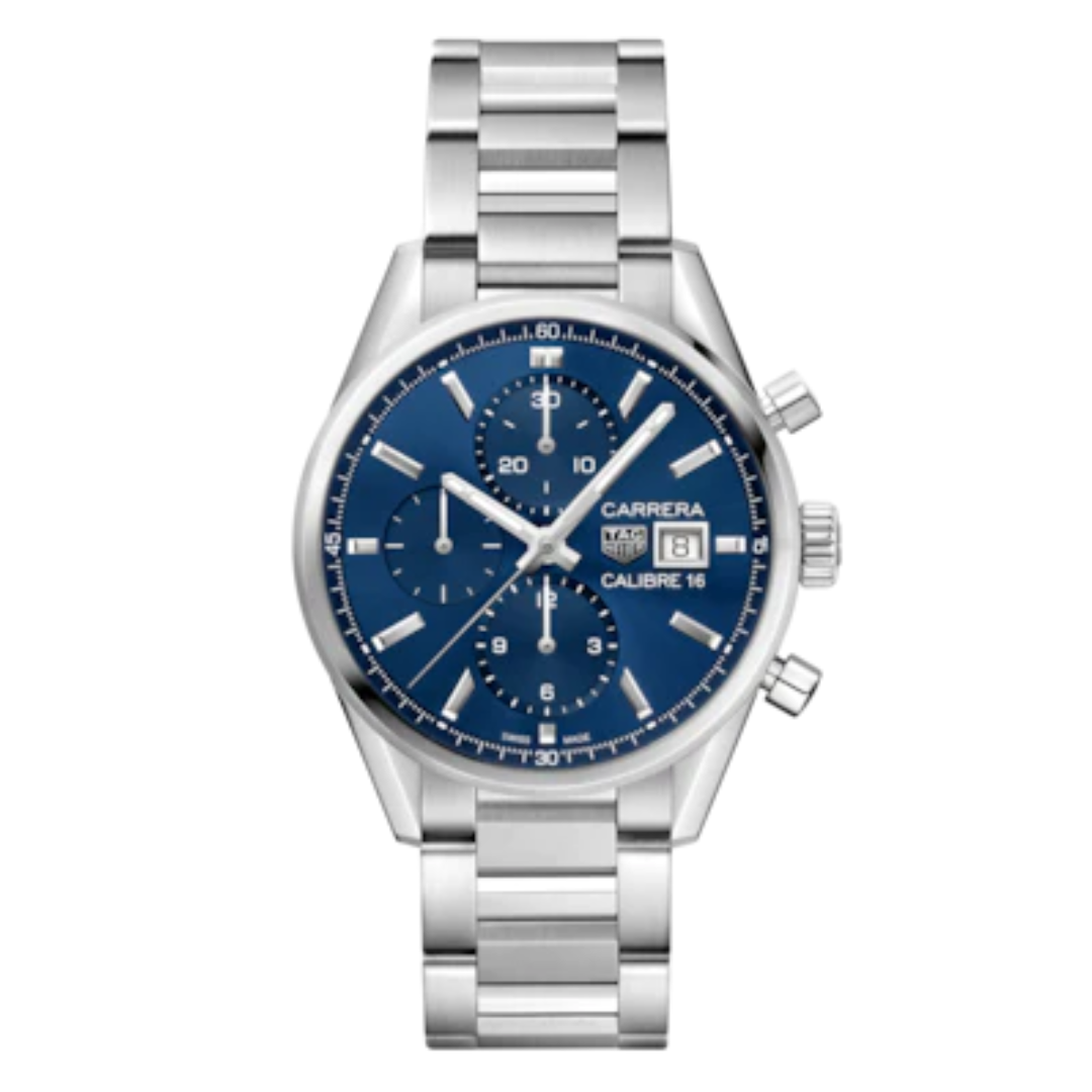 TAG HEUER CARRERA AUTOMATIC CHRONOGRAPH : REF : CBK2112.BA0715