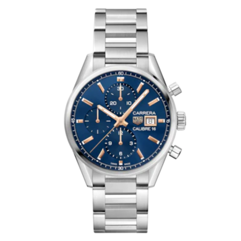 TAG HEUER CARRERA AUTOMATIC CHRONOGRAPH : REF : CBK2115.BA0715