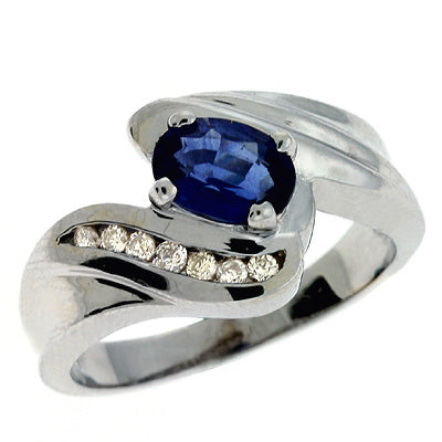 Sapphire & Diamond Ring - CX5466-SWG