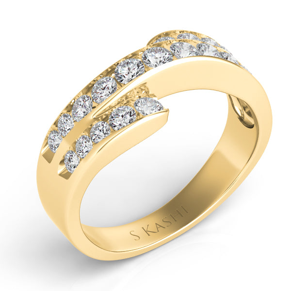 Yellow Gold Diamond Band - D0440YG