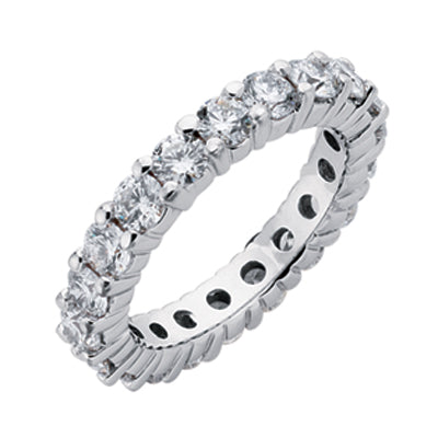 Platinum Shared Eternity Band - D0455-PL