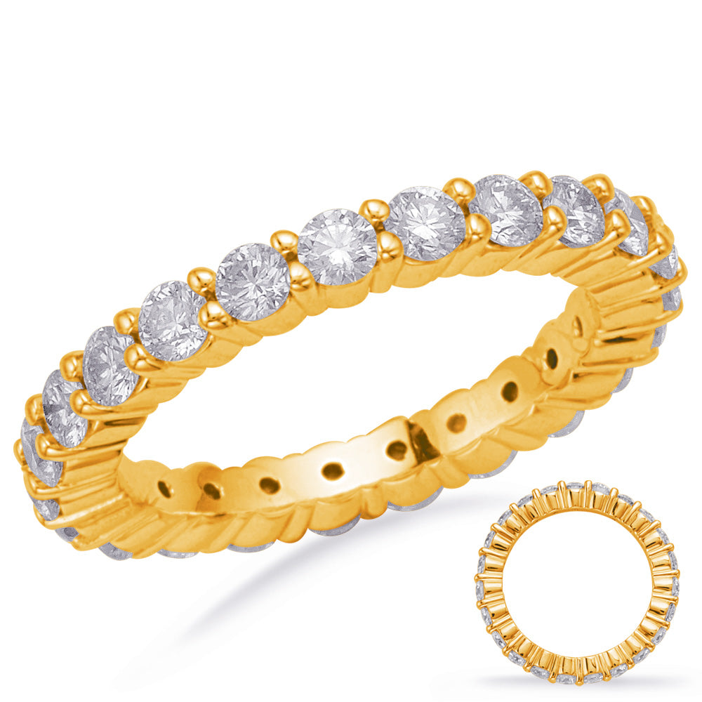 Yellow Gold Eternity Band - D3002YG