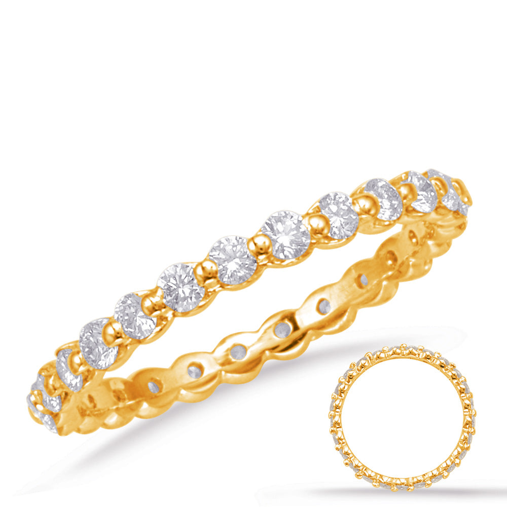 Yellow Gold Eternity Band - D3011-4YG