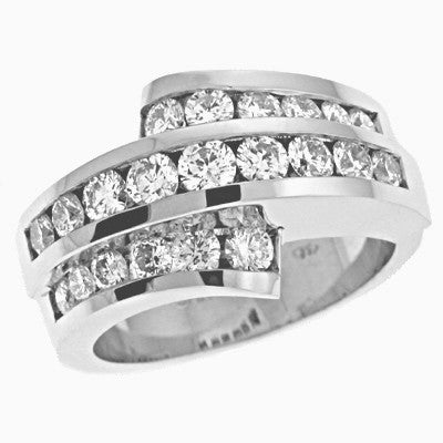 Diamond Ring  # D3157WG - Zhaveri Jewelers