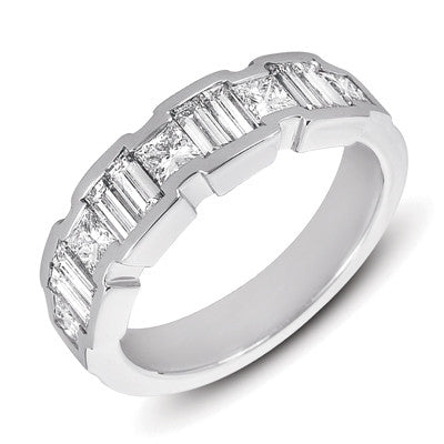 White Gold Diamond Ring  # D3238WG - Zhaveri Jewelers