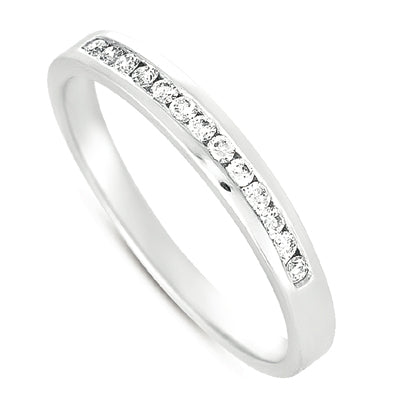 White Gold Diamond Band - D3278WG