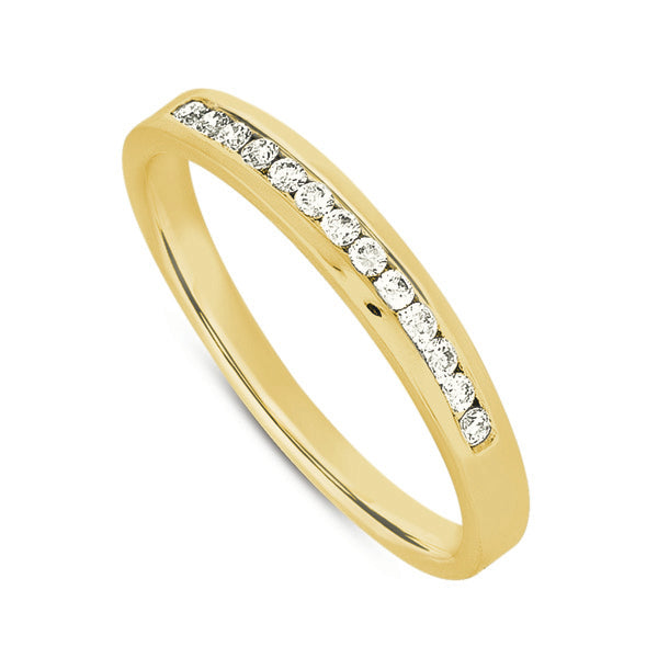 Yellow Gold Diamond Band - D3278YG