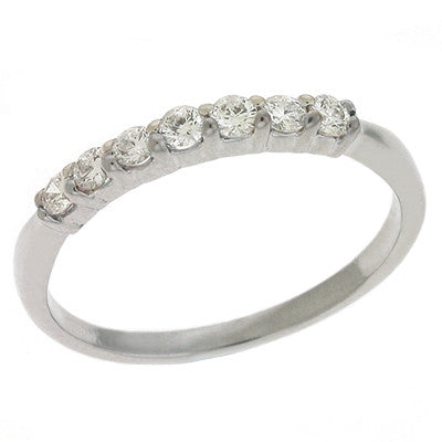 White Gold Diamond Shared Prog  # D3529WG - Zhaveri Jewelers