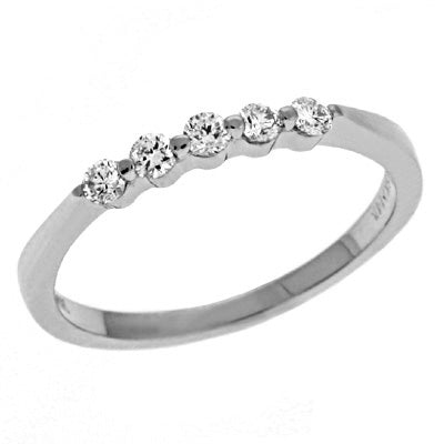 White Gold Diamond Band - D3754WG