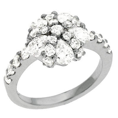 White Gold Diamond Ring