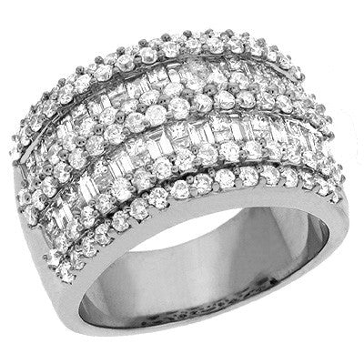 White Gold Diamond Ring