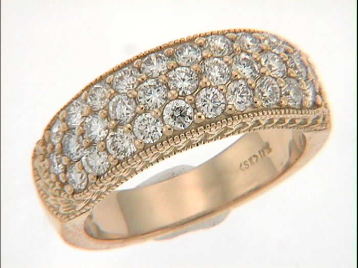 Yellow Gold Diamond Band - D3844YG