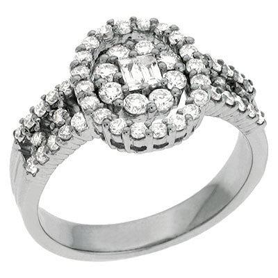 White Gold Diamond Ring